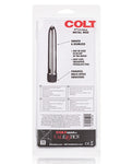 COLT Vibrador de metal plateado de 7"