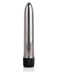 Vibrador COLT 7" de metal plateado: un sensacional viaje de placer