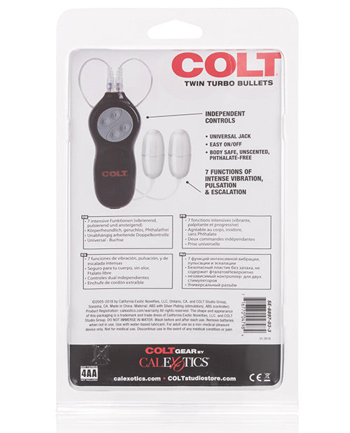 COLT 7-Function Twin Turbo Bullet Set Product Image.