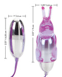 Pearly-Purple Dual Bunny Teaser: Customised Dual Stimulation