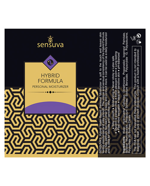 Sensuva 混合個人保濕霜 - 親密肌膚連接 Product Image.