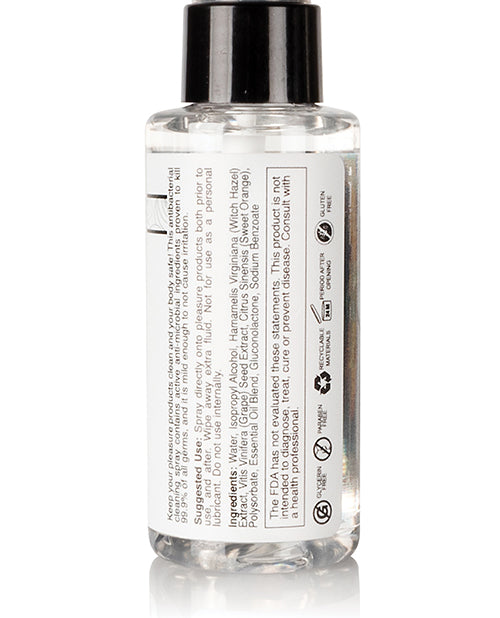 Limpiador de juguetes Sensuva Think Clean Thoughts - 2 oz Product Image.