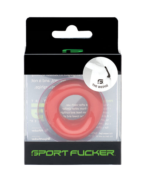 Sport Fucker Wedge: Comfort Fit Cockring - Your Gateway to Intimate Bliss Product Image.