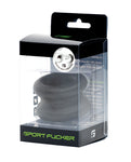 Sport Fucker Silicone Muscle Ball Stretcher - Black: The Ultimate Pleasure Enhancer