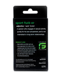 Sport Fucker Silicone Muscle Ball Stretcher - Black: The Ultimate Pleasure Enhancer