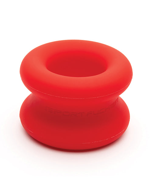 Sport Fucker Silicone Muscle Ball Stretcher - Black: The Ultimate Pleasure Enhancer Product Image.