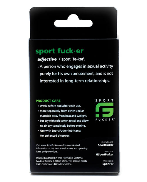 Sport Fucker Cum Stopper 2.0: Ultimate Pleasure Upgrade Product Image.