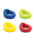 Sport Fucker The Wedge Pack of 4 - Assorted Cock Rings