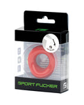 Sport Fucker Silicone The Wedge - Anillo para el pene negro