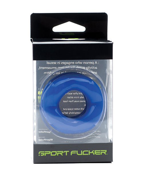 Revolutionary Blue Ring Stretcher for Enhanced Pleasure Product Image.