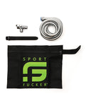 Kit de ducha Sport Fucker de 6" en negro: un escape lujoso a la limpieza