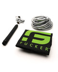 Kit de ducha Sport Fucker de 6" en negro: un escape lujoso a la limpieza