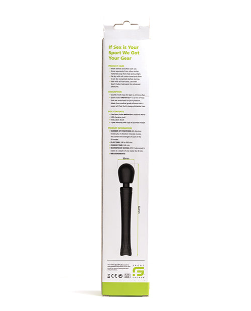 Sport Fucker Motovibe SubSonic Wand: el mejor compañero de placer Product Image.