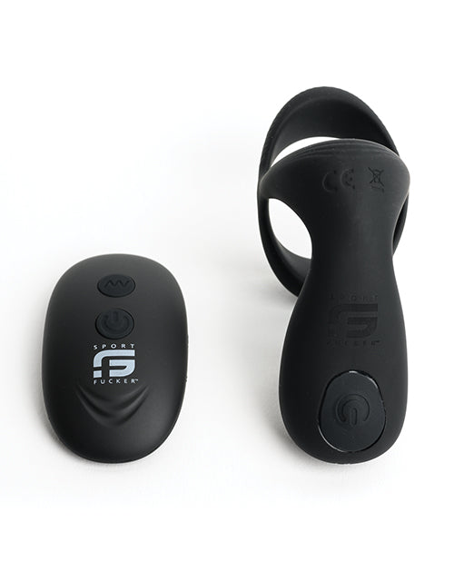 Sport Fucker Motovibe Pulse Cockring: 3-in-1 Vibrating Pleasure Product Image.