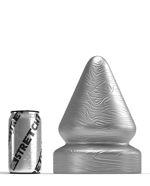 Intense Stimulation XL Gun Metal Butt Plug by 665 Stretch'r Sirup Product Image.