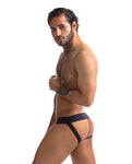 Sport Fucker Jersey Jock - Embrace Comfort and Style in XXL Black/Black