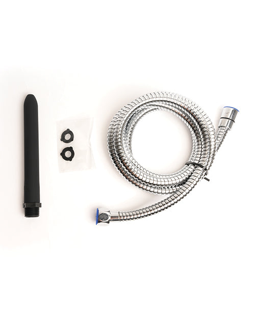 Sport Fucker Hydroshot Metal Hose Kit with 6" Silicone Nozzle Product Image.