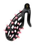 Jaula de castidad Sport Fucker FlexiSpike en negro/rosa