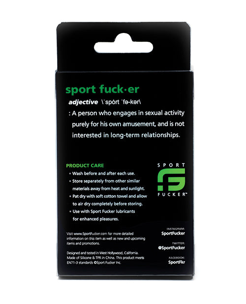 Sport Fucker Chubby Cockring - Experience Intimate Euphoria Product Image.