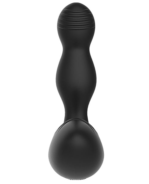 Seductive Bliss: Shots Electroshock E-Stimulation Vibrating Prostate Massager - Black Product Image.