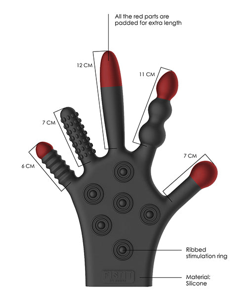 Fistit Silicone Stimulation Glove - Limitless Pleasure Product Image.
