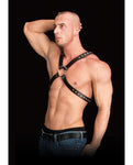 Shots Ouch Adonis Black Leather Harness