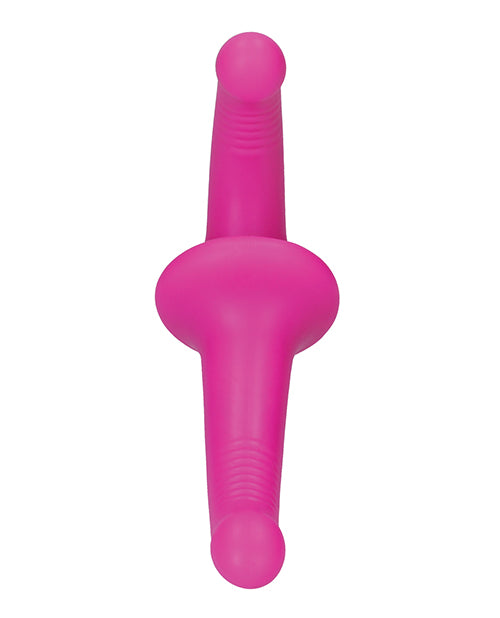 Shots Ouch Silicone Strapless Strap On - Intimate Hands-Free Pleasure Product Image.