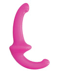 Shots Ouch Silicone Strapless Strap On - Placer íntimo con manos libres
