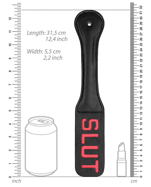 Shots Ouch Reversible Slut Paddle - Unleash Your Desires Product Image.