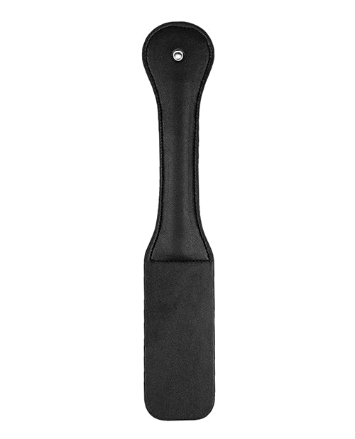 Shots Ouch Love Imprint Paddle in Black Product Image.