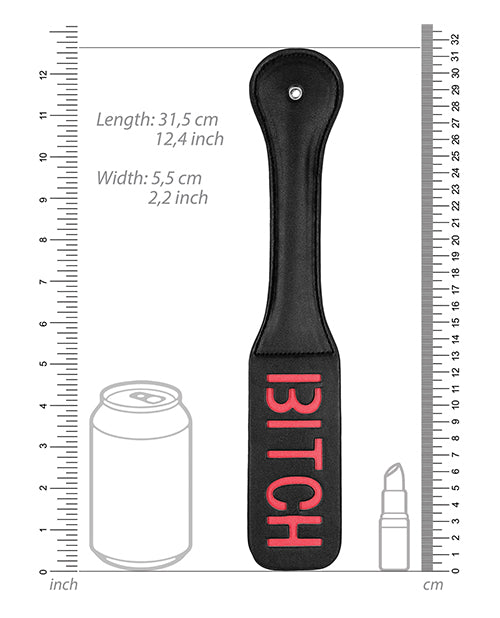 拍攝黑色的 Ouch Bitch Paddle - 點燃你的激情 Product Image.