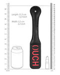 Shots Ouch Ouch Paddle - Black: The Ultimate Tool for Passionate Control