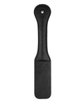 Shots Ouch Hearts Black Leather Paddle