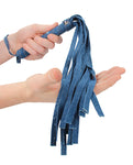 High-Quality Black Denim Flogger