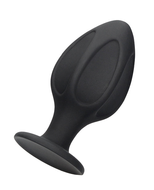 Shots Ouch Diamond Shape Black Butt Plug Set Product Image.