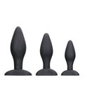 Shots Ouch Apex Butt Plug Set - Luxury Silicone Trio