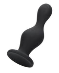 Enchanting Pleasure: Shots Ouch Wave Butt Plug - Black