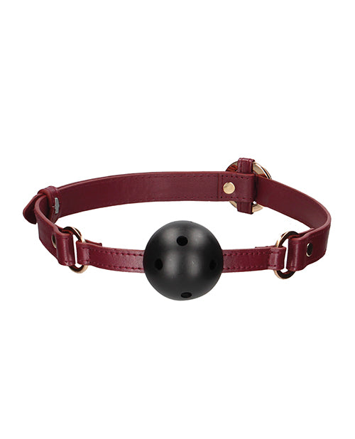 Shots Ouch Halo Breathable Ball Gag: Comfortable & Stylish BDSM Accessory Product Image.