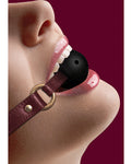 Shots Ouch Halo Breathable Ball Gag: Comfortable & Stylish BDSM Accessory