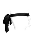 Shots Ouch Black & White Satin Bondage Tie