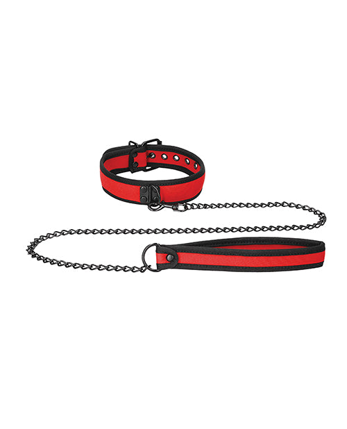 Shots Ouch Puppy Play Collar & Leash Set Product Image.