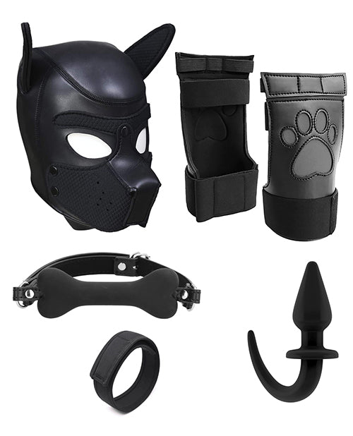 Shots Ouch Puppy Play Kit in Black: Unleash Your Imagination Product Image.