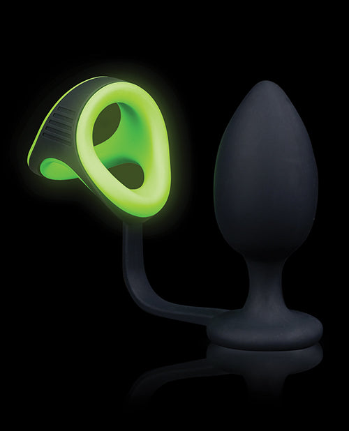 Glow-in-the-Dark Butt Plug Set Product Image.
