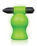 Ouch! Glow in the Dark Vibrating Head Masturbator with Bullet Vibrator