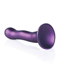 Shots Ouch 7" Metallic Purple Curvy G-spot Dildo