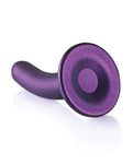 Shots Ouch 5" Metallic Purple G-spot Dildo – A Touch of Elegance for Exquisite Pleasure