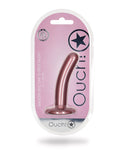 Shots Ouch 5" Metallic Purple G-spot Dildo – A Touch of Elegance for Exquisite Pleasure