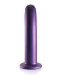 Enchanting Mirage: 7" Smooth G-spot Dildo in Metallic Purple by Shots Ouch