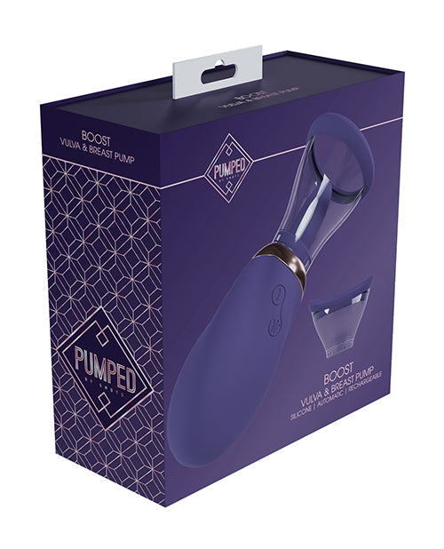 Shots Pumped Boost Rechargeable Vulva & Breast Pump Product Image.