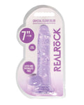 Shots Realrock Crystal Clear Dildo with Balls - A Sensational Journey of Pleasure